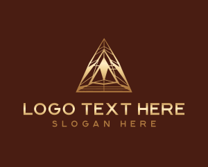 Professional - Luxury Brand Pyramid logo design