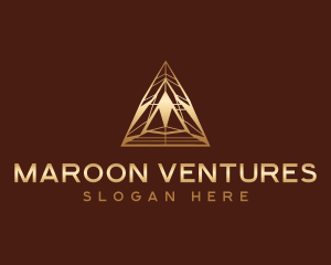 Luxury Brand Pyramid logo design