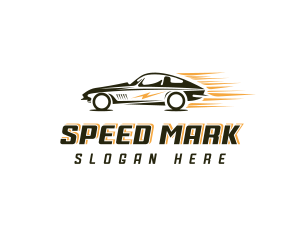 Lightning Sports Car logo design