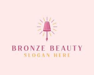 Nail Polish Beauty logo design