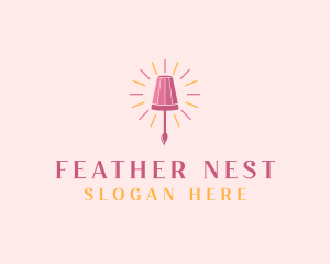 Nail Polish Beauty logo design