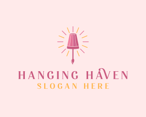 Hanging - Nail Polish Beauty logo design