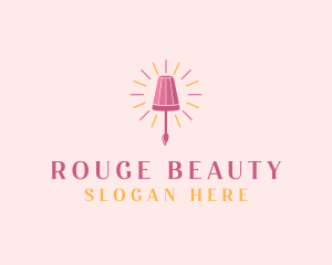 Nail Polish Beauty logo design