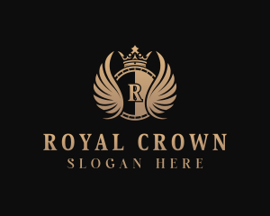 Upscale Royal Academia logo design