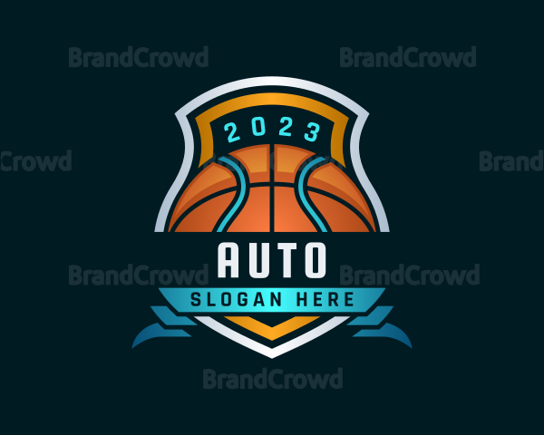 Basketball Sports League Logo