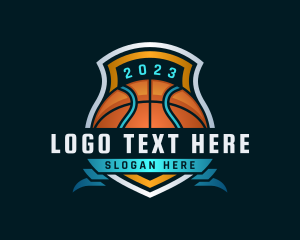 Basketball Ring - Basketball Sports League logo design