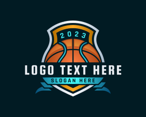 Basketball Sports League Logo