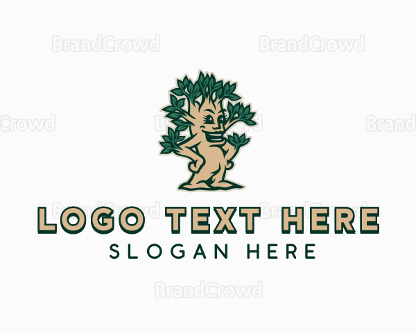 Eco Garden Tree Logo