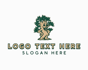 Gardening - Eco Garden Tree logo design