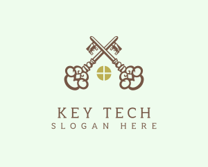 Realty Key Apartment logo design