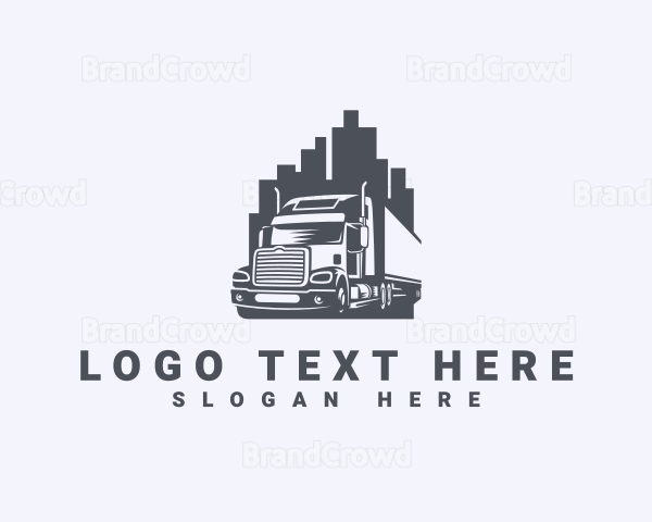 City Logistics Cargo Truck Logo | BrandCrowd Logo Maker