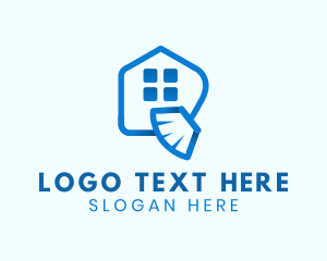 Broom - Broom House Cleaning logo design