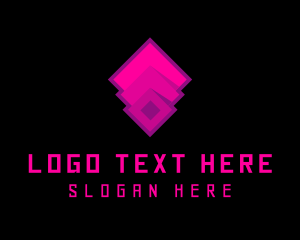 Industry - Technology Startup Application logo design