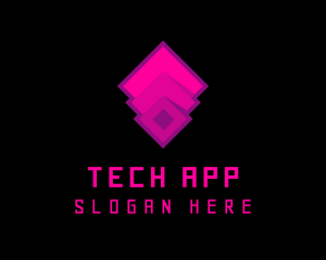 Application - Technology Startup Application logo design