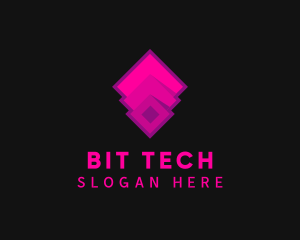 Technology Startup Application logo design