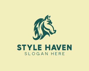 Capital - Equestrian Horse Head logo design