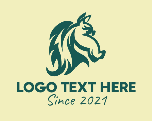 Polo - Equestrian Horse Head logo design