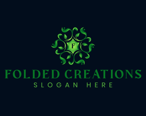 Ornamental Leaves Nature logo design