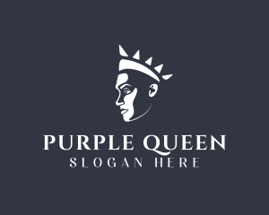 Queen Princess Crown logo design