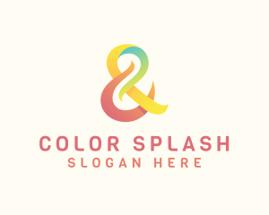 Colorful Ampersand Company logo design