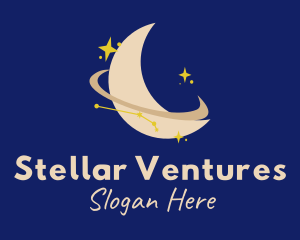 Astronomical - Moon Stars Observatory logo design