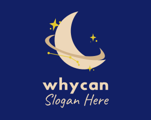 Astrology - Moon Stars Observatory logo design