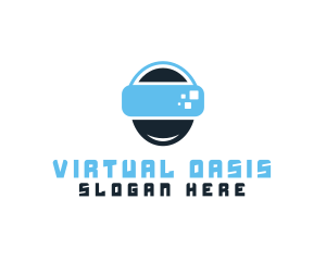 Gaming VR Goggles logo design