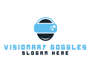 Goggles - Gaming VR Goggles logo design