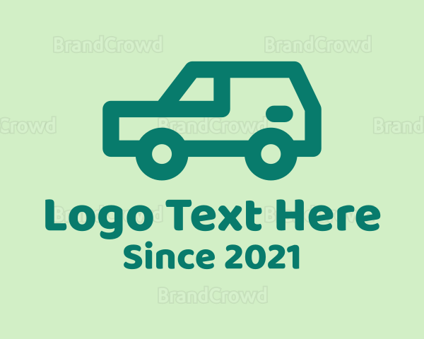 Minimalist Family Car Logo