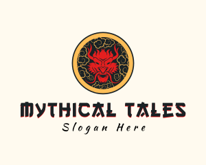 Mythology - Cultural Mythology Dragon logo design