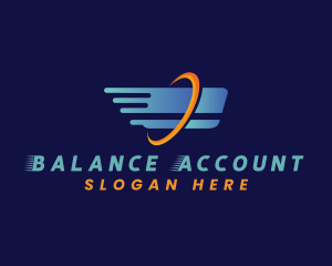 Account - Fast Credit Card  Bank logo design