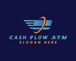 Atm - Fast Credit Card  Bank logo design