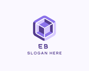 Modern Company Cube Logo