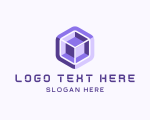 Web - Modern Company Cube logo design