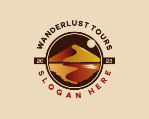 Mountain Sea Travel logo design