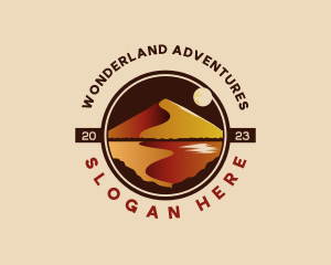 Mountain Sea Travel logo design