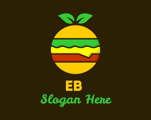 Cuisine - Colorful Organic Hamburger logo design