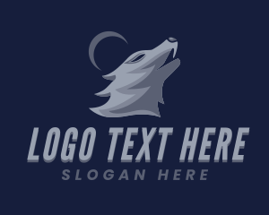 Werewolf - Gray Wolf Gaming logo design