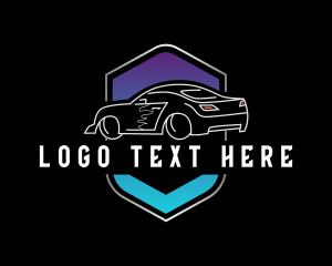 Racer - Car Racer Drifting logo design