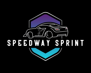 Racer - Car Racer Drifting logo design