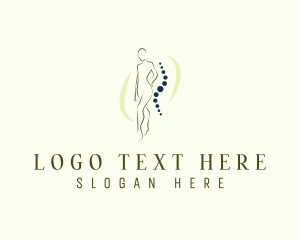 Woman Wellness Lifestyle Logo