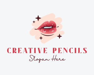 Sexy Lips Cosmetics logo design