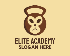 Gym Equipment - Monkey Kettlebell Gym logo design