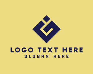 Software - Modern Professional Diamond Letter G logo design