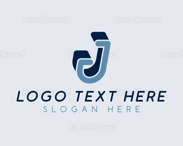 Modern Business Letter J Logo