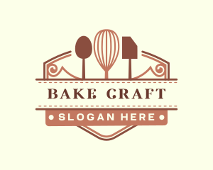 Bakery Whisk Tool logo design