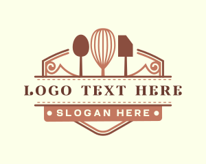 Food - Bakery Whisk Tool logo design