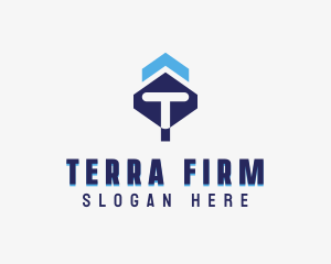 Consulting Firm Letter T logo design