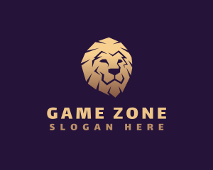 Lion Safari King  logo design