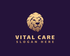 King - Lion Safari King logo design